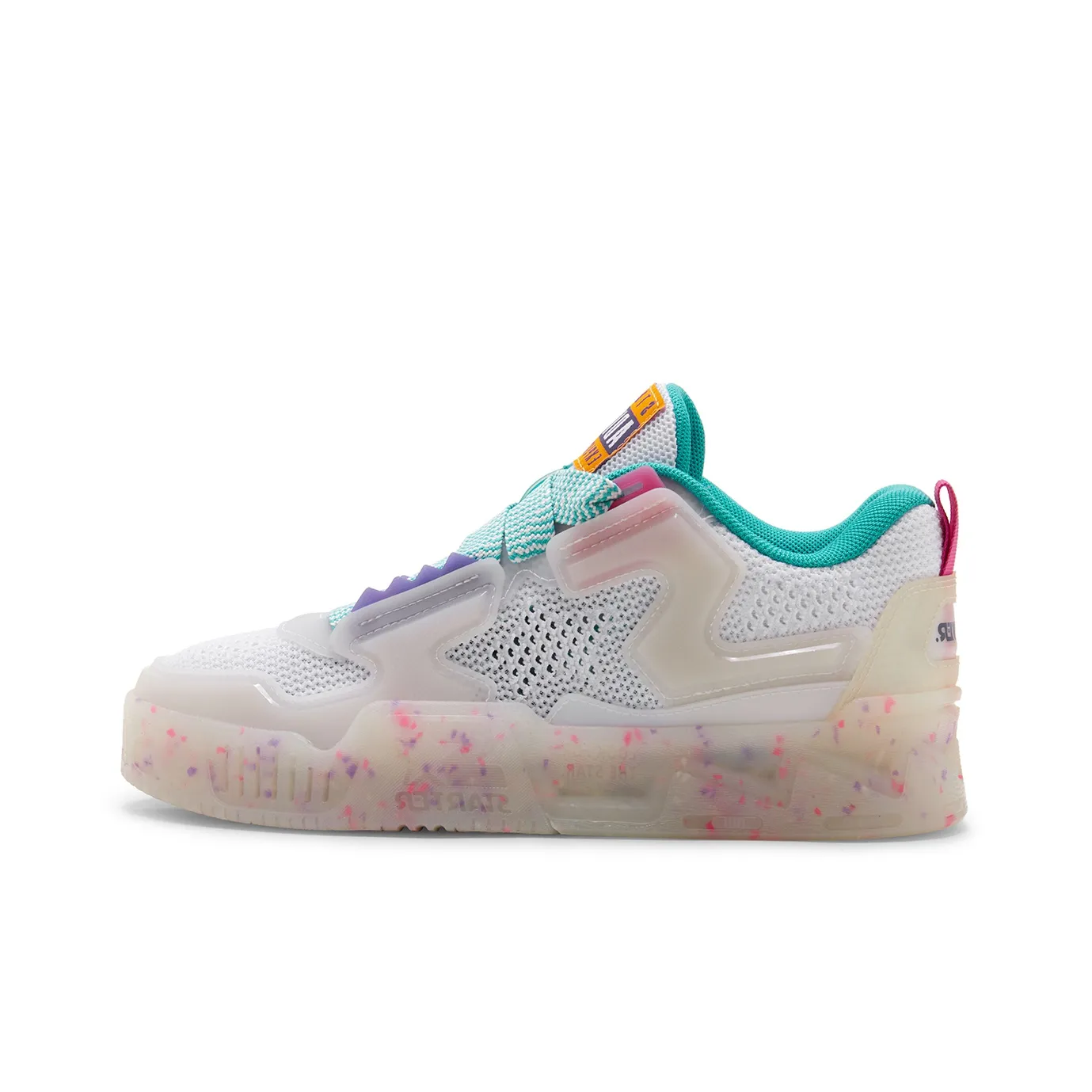 STARTER Slip Resistant, Abrasion Resistant, Breathable Low Top Skateboard Shoes Women's White