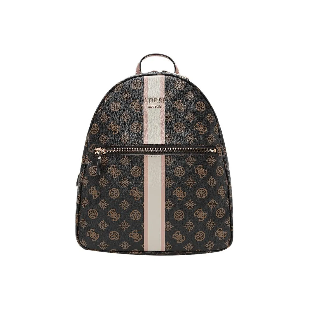 GUESS Рюкзак из синтетической кожи средний женский коричневый