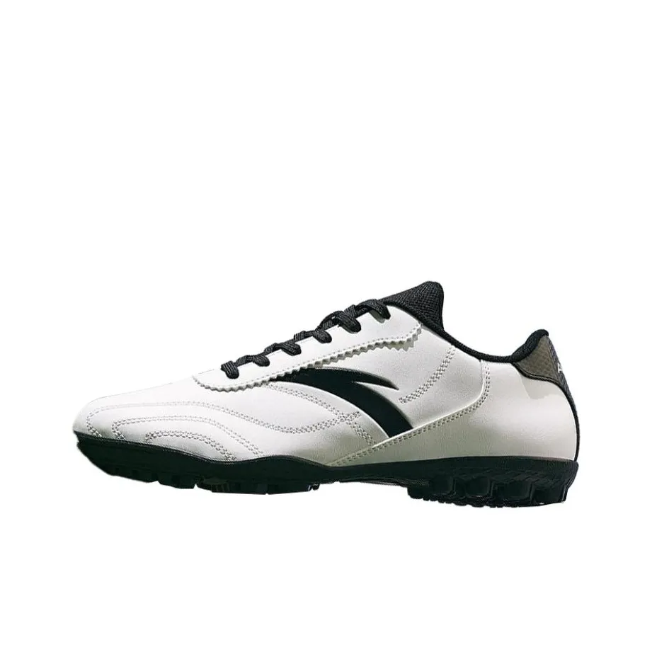 ANTA TF Шипы Искусственные Шипы Резистентная Носка Футбольные Бутсы Мужские Белый Черный