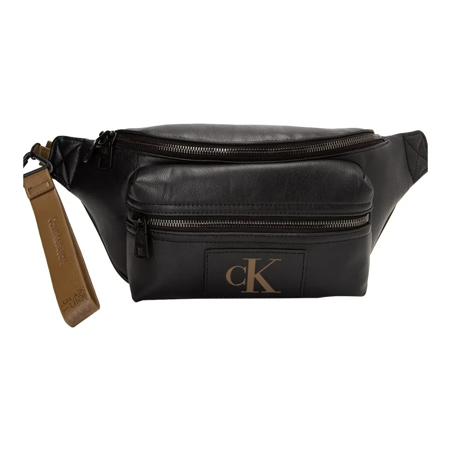 CK/Calvin Klein Synthetic Leather Fanny Pack Men's Black