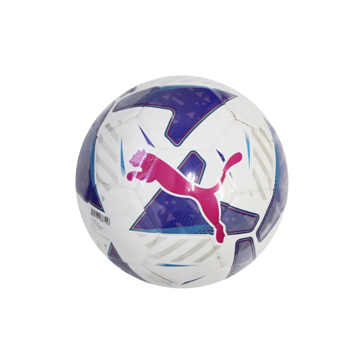 PUMA Size 5 Soccer PU Men's White Purple