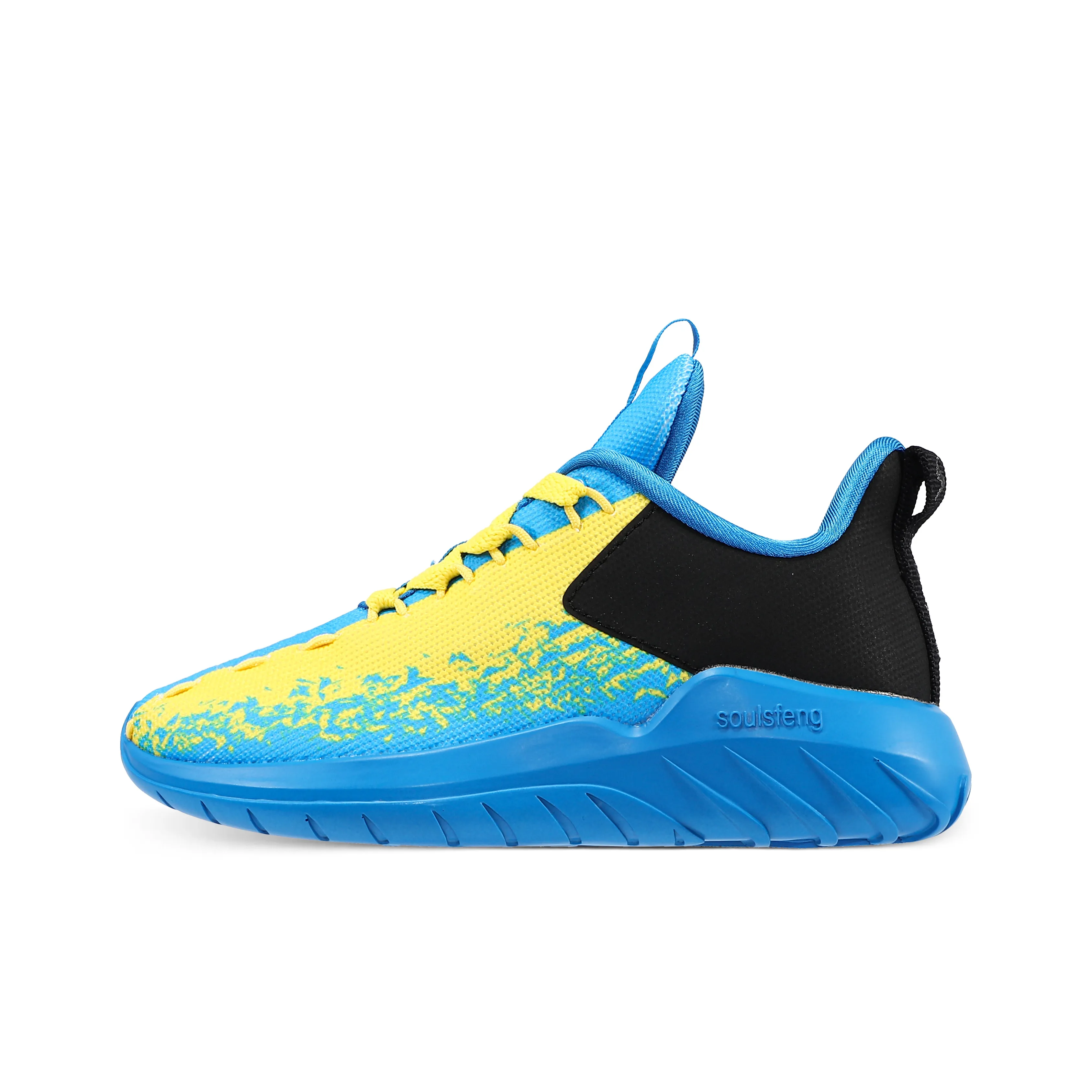 SOULSFENG Low Top Casual Shoes Unisex Dodger Blue