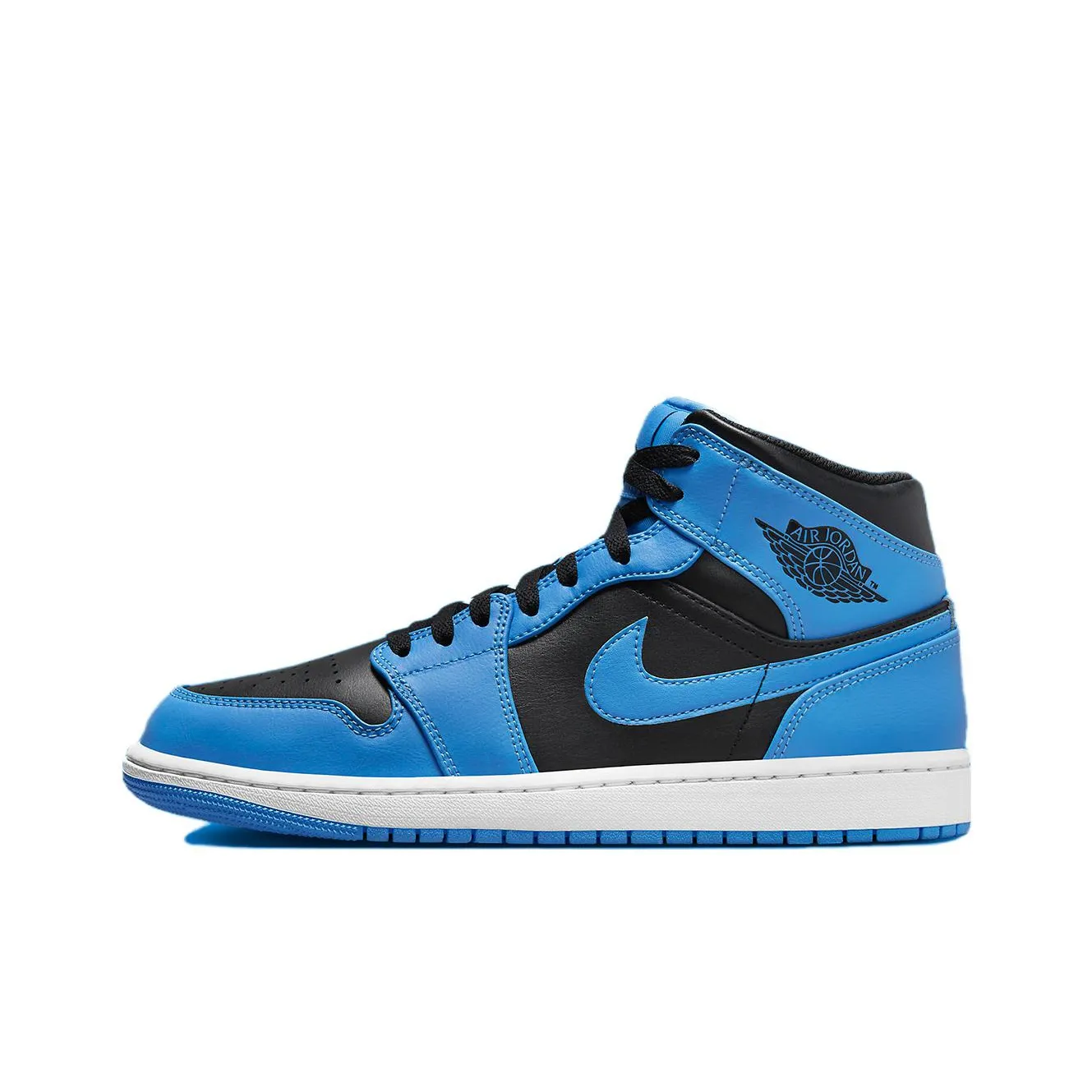 jordan Denim 1 Mid University Blue Black