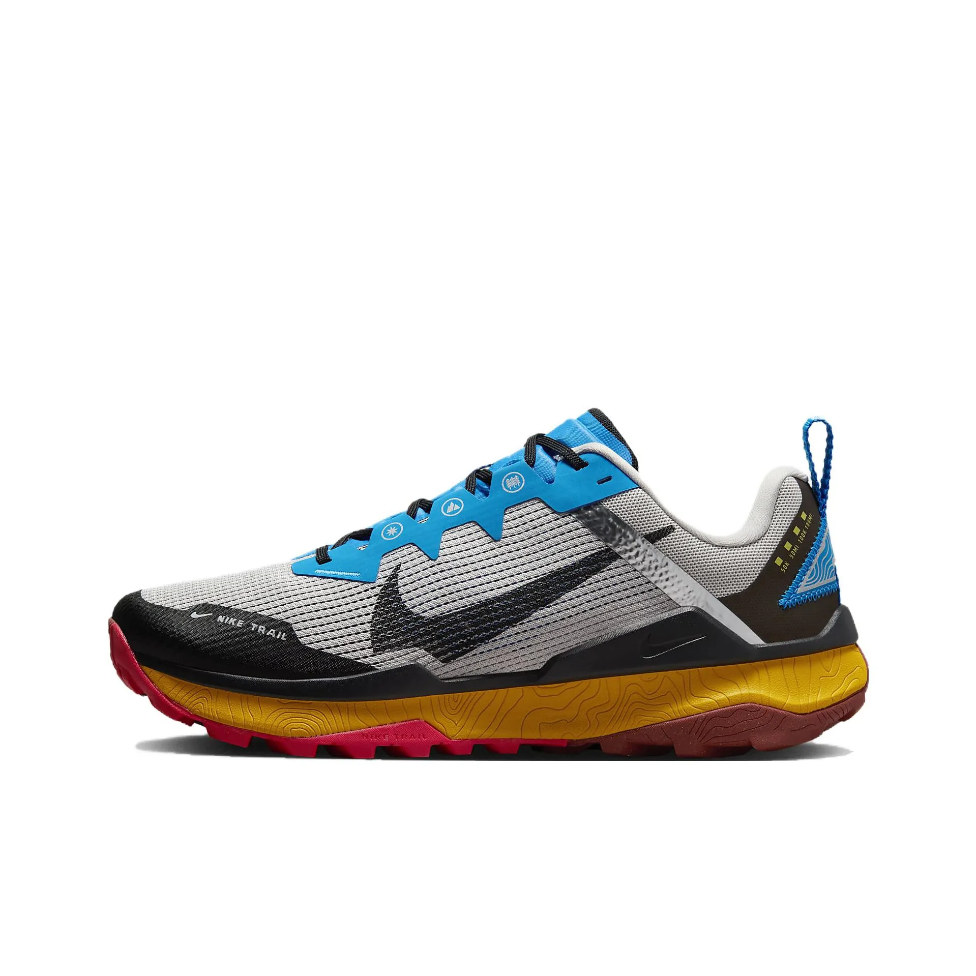 Nike Wildhorse 8 Light Iron Ore Photo Blue