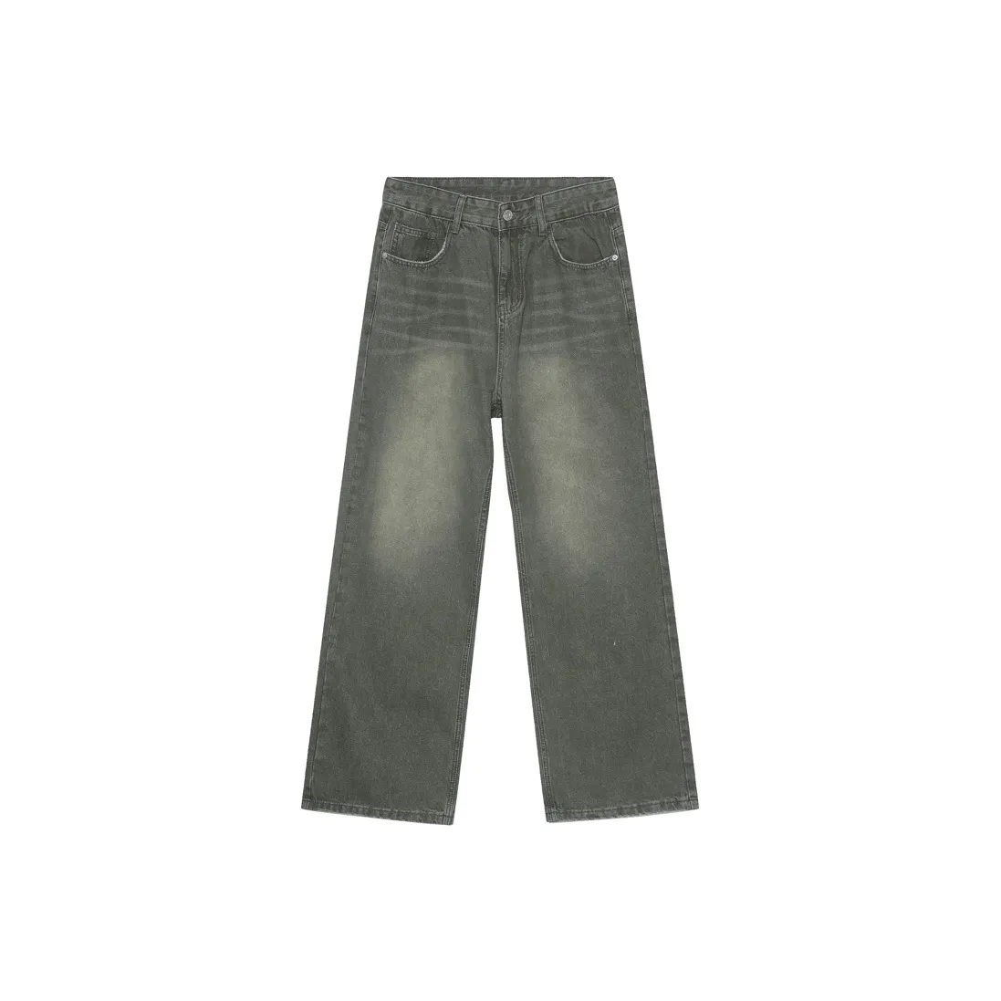 Voguo Relay Jeans Unisex Vintage Green