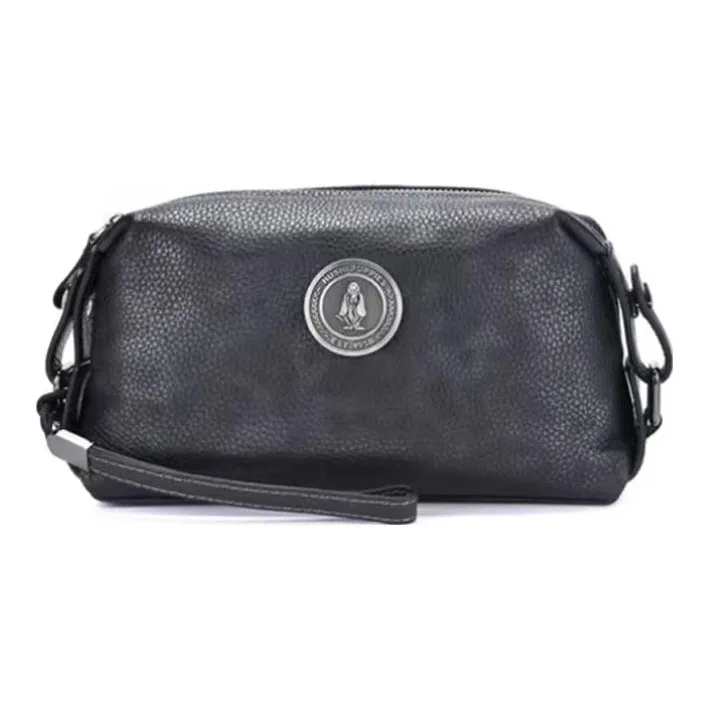 Hush Puppies Коровья кожа Клатч Кошелек Маленький Мужской Серый