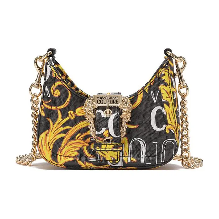 VERSACE JEANS COUTURE Сумка через плечо Сумка через плечо Женская Черная