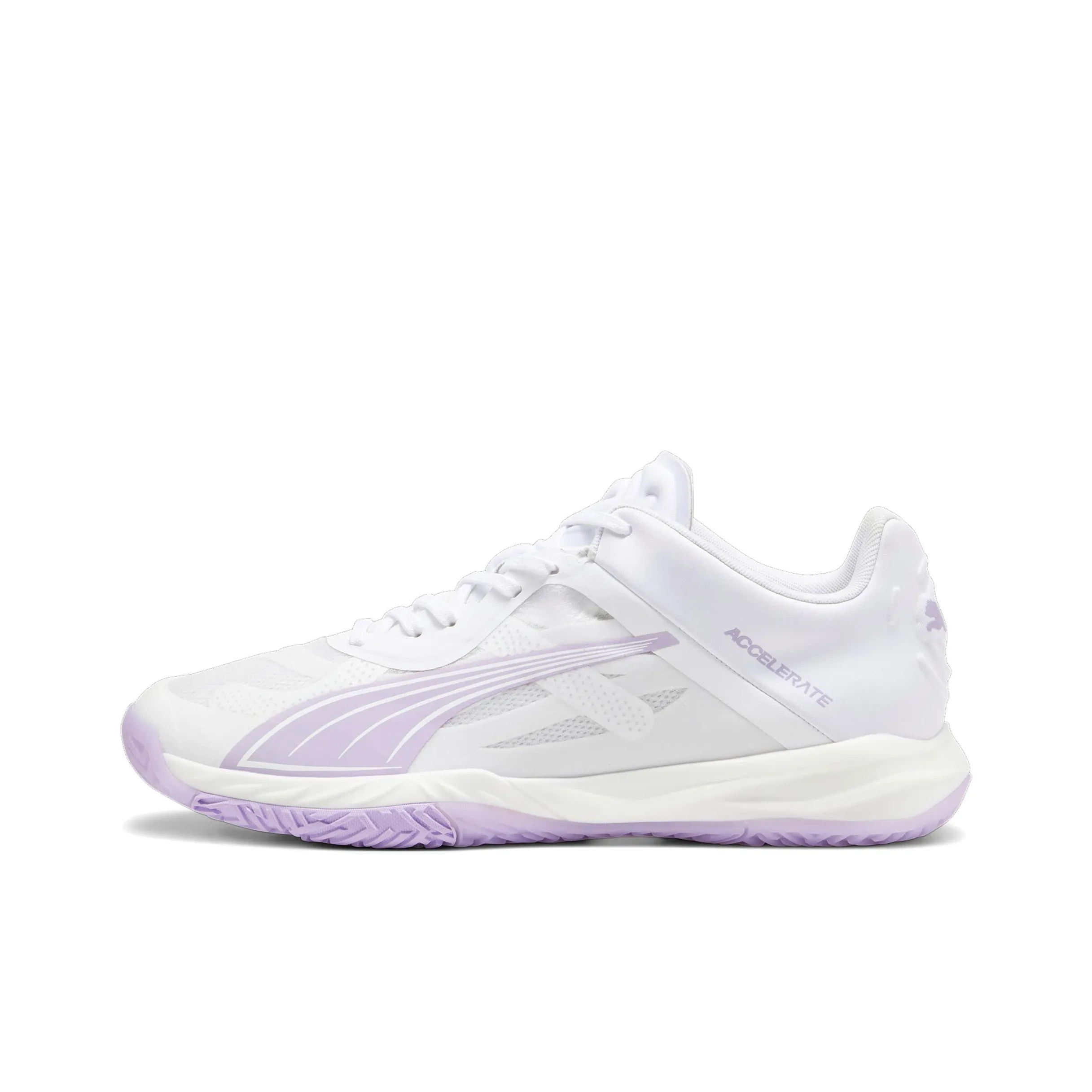 PUMA Accelerate Low Кроссовки для тренировок Унисекс Белый Фиолетовый