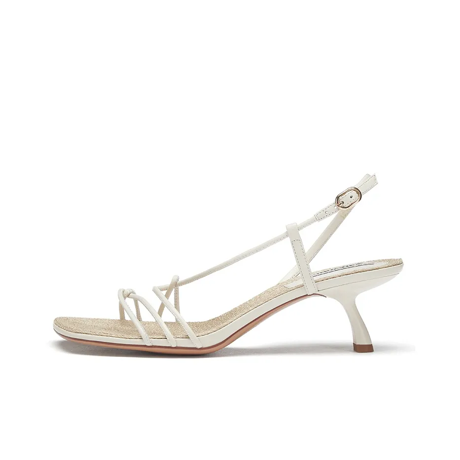 73Hours OOTD Римские сандалии 5,5 см белые женские