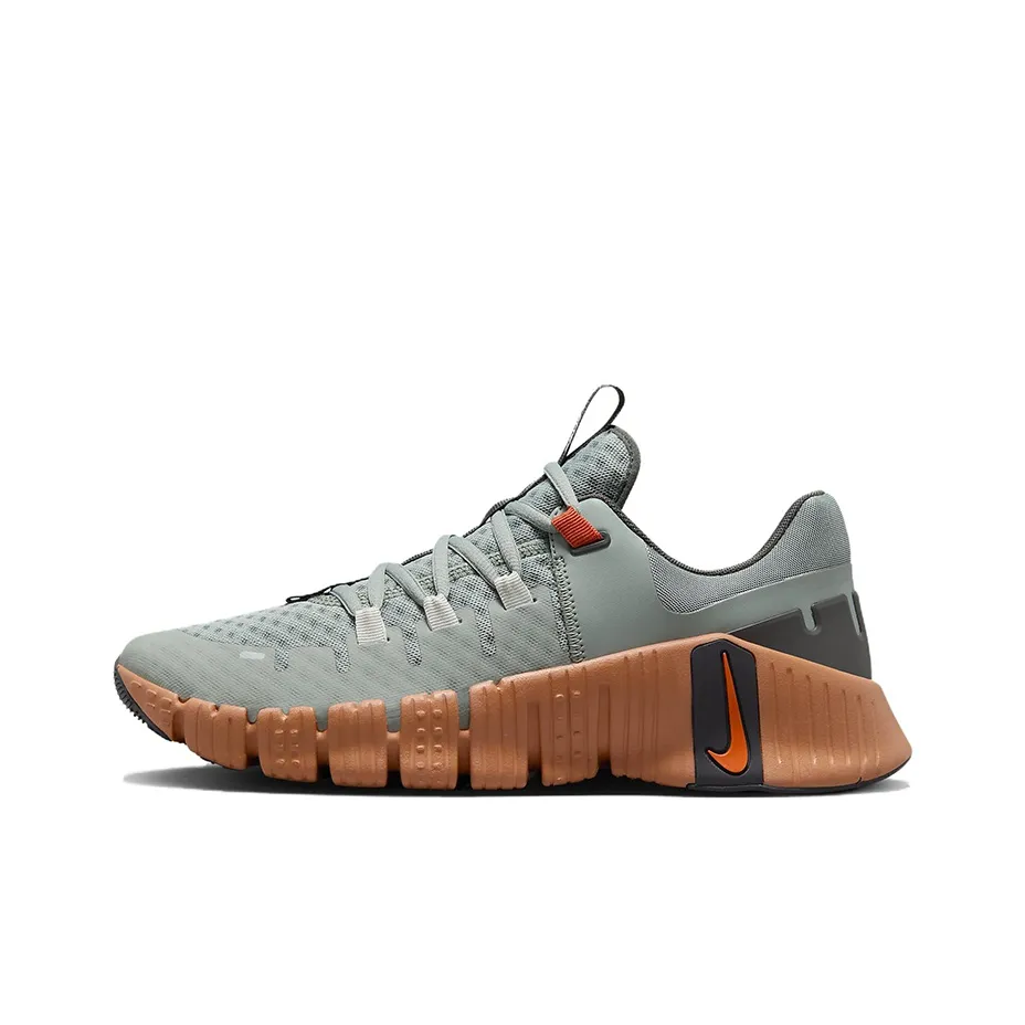 Nike Free Metcon 5 Mica Green Campfire Orange
