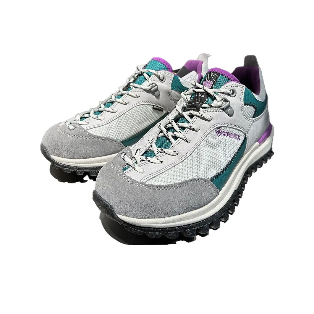 KOLON SPORT Кемпинг Gore TEX Водонепроницаемый Низкий Топ Уличная Обувь Унисекс Серый