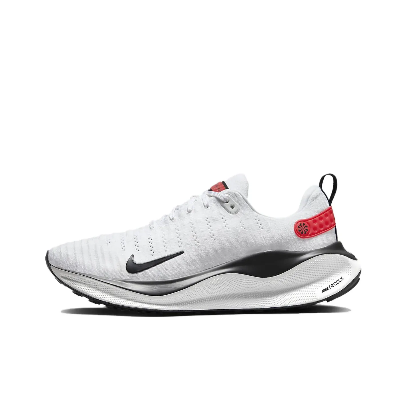 Nike ReactX Infinity Run 4 White Black Light Crimson