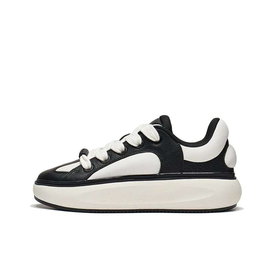 LiNing Yun You C4D Low Top Casual Shoes Women's Black White