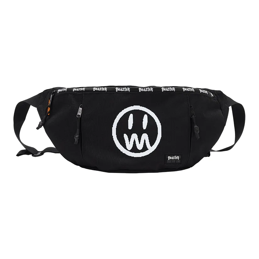 BEASTER Полиэстер Sling Сумка Средняя Унисекс Белый Черный