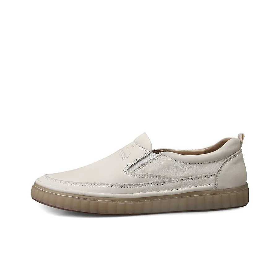 BECK Women's Casual Shoes Women's Ecru/Black