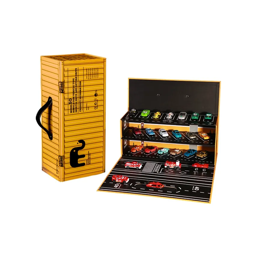 MOBEE Коллекционная Мини Автомобиль Коробка Сплав Hobby Model Набор Раннее Обучение Развивающие Игрушки