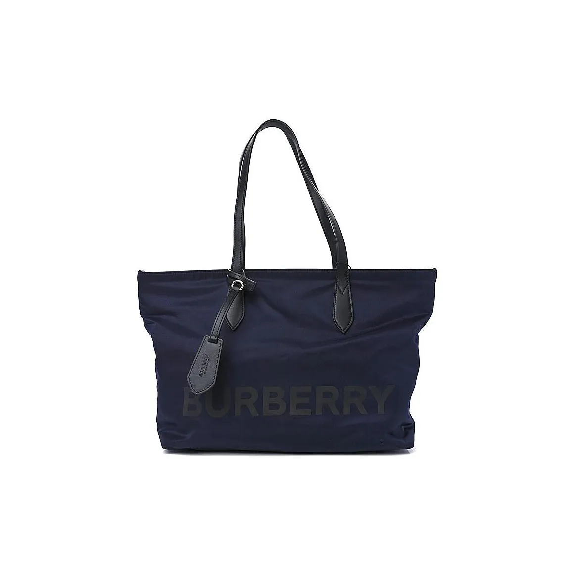 Burberry Nylon Tote Bag, Shopping Bag, Handbag Women's Marine Blue