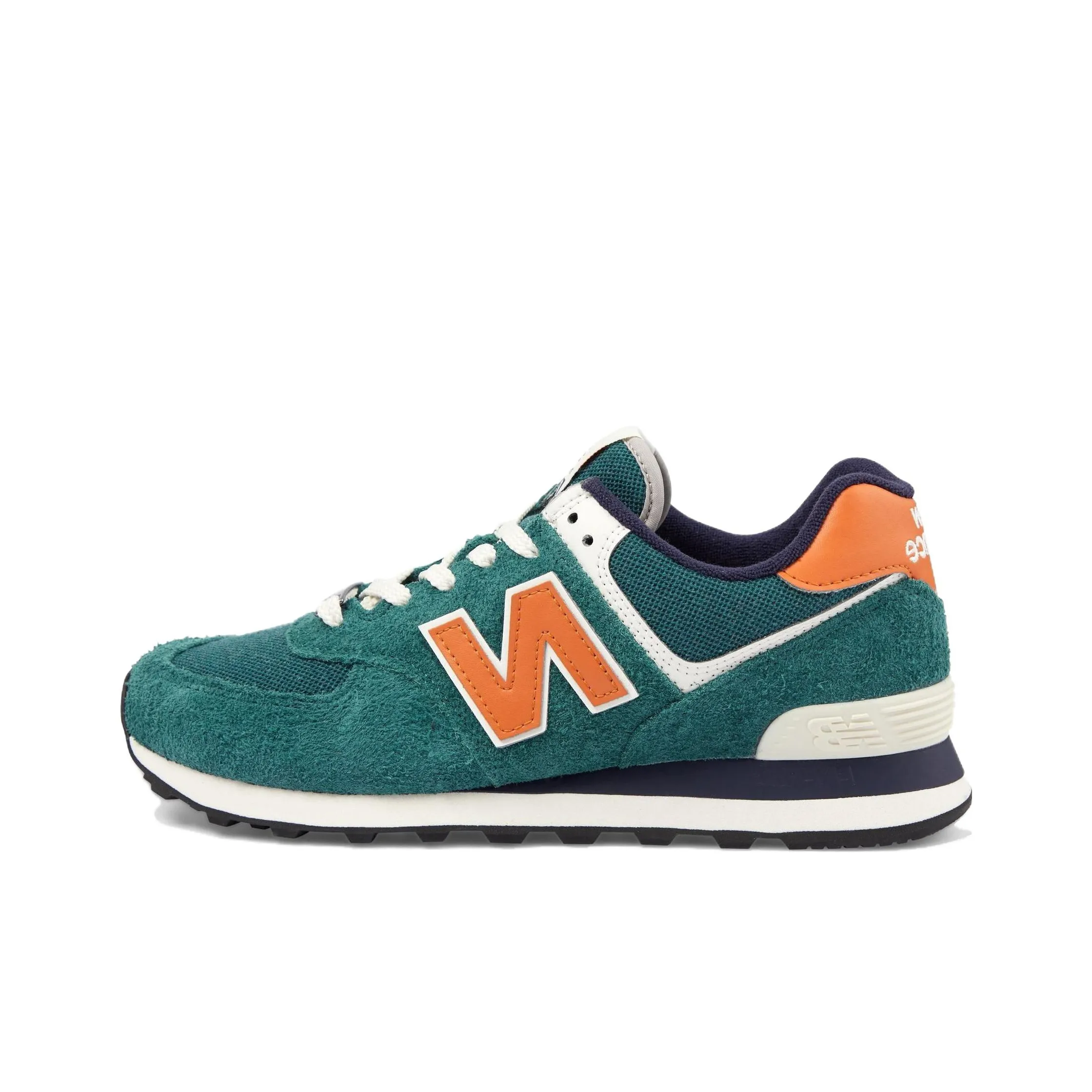 New Balance 574 Aqua Green Orange