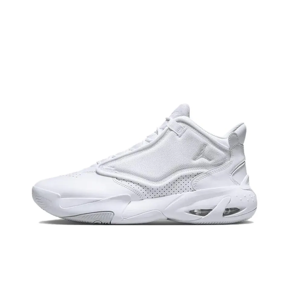 Jordan Max Aura 4 White Pure Platinum