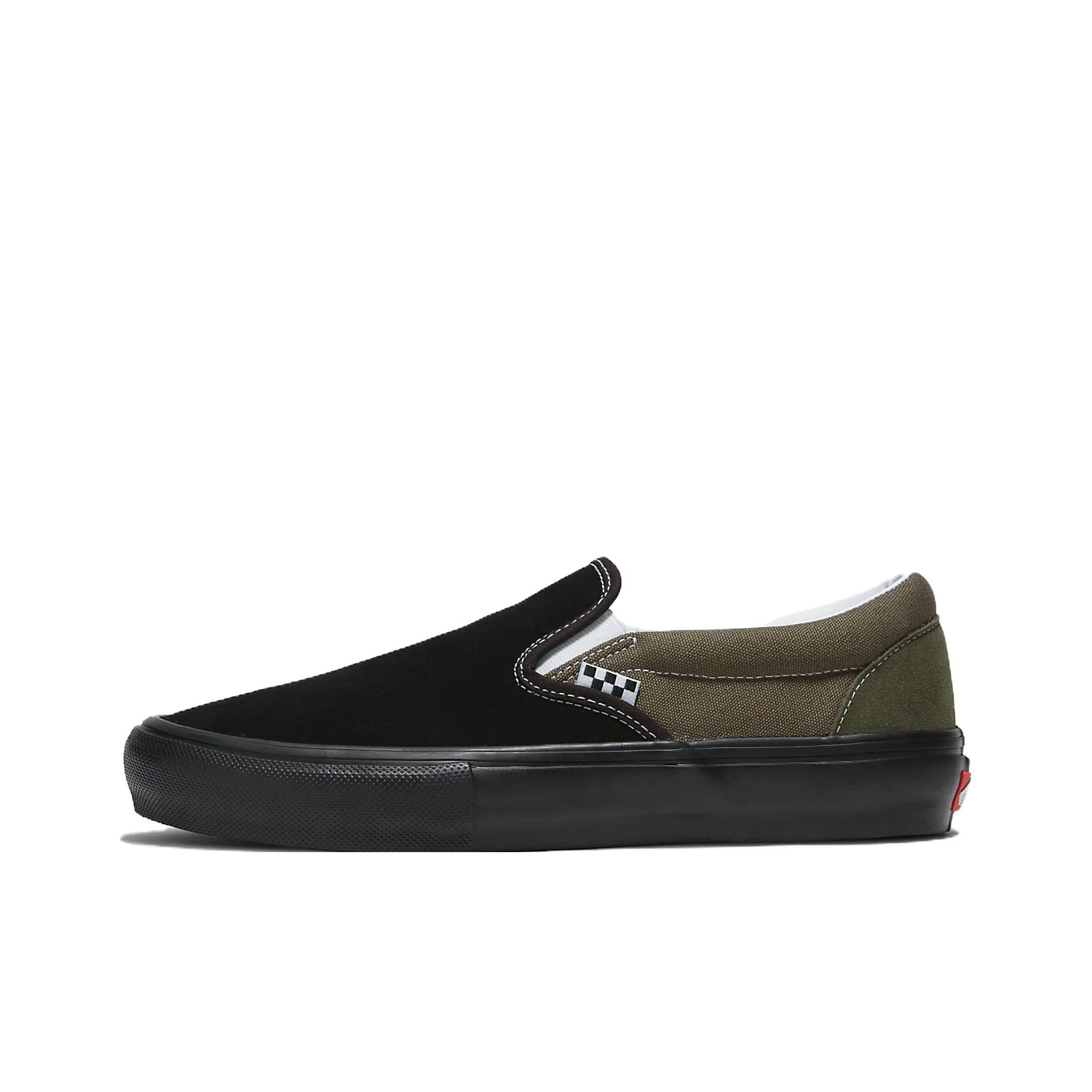 Slip On Skate Vans 'Black Grape Leaf'