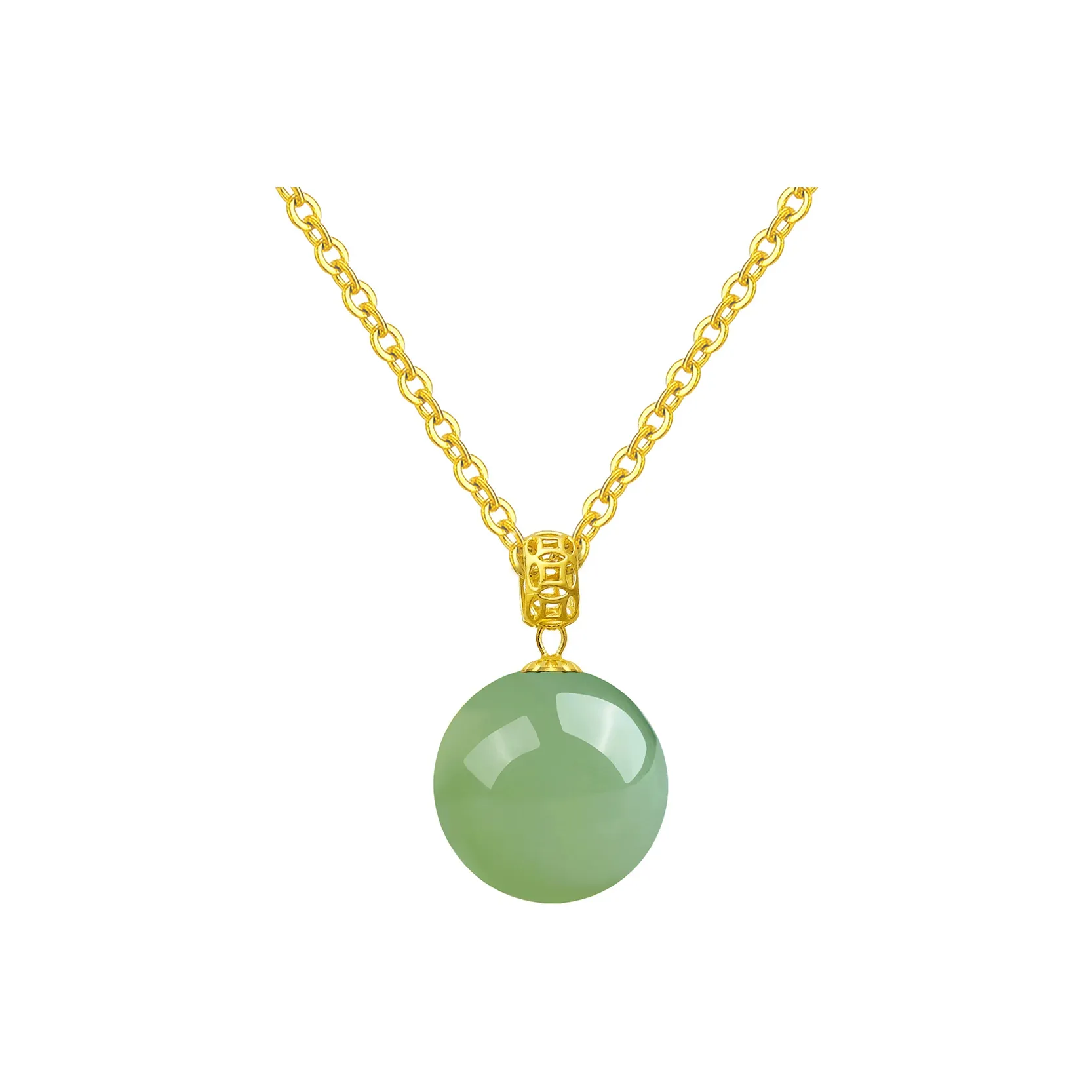 U＇VE Hetian Jade Pendants Women's Jasper
