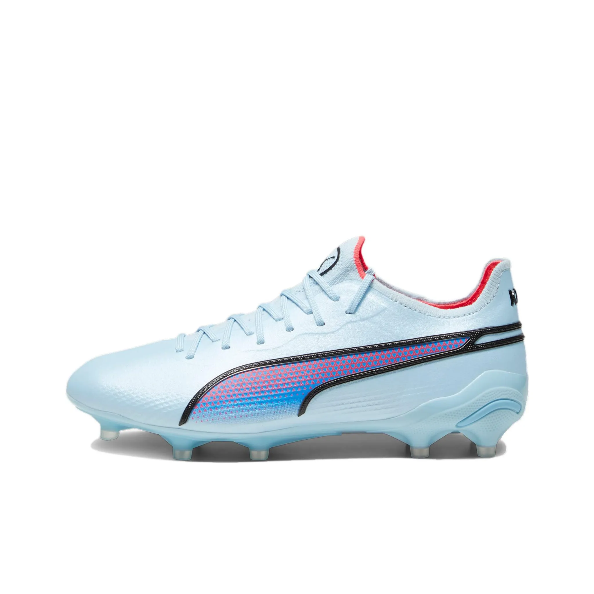 PUMA King Ultimate FG Твердый Грунт Поддержка Баланс Футбольные Бутсы Женские Синий