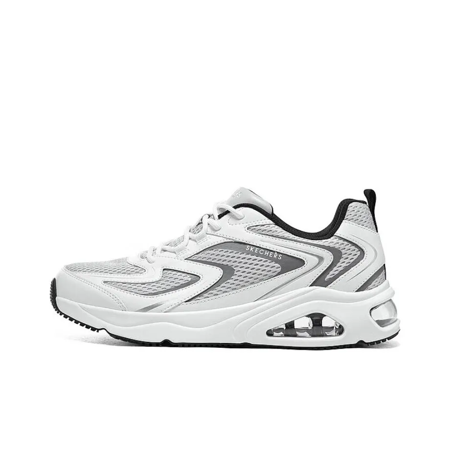 Skechers Street Tres Air Shoes 'White Grey'