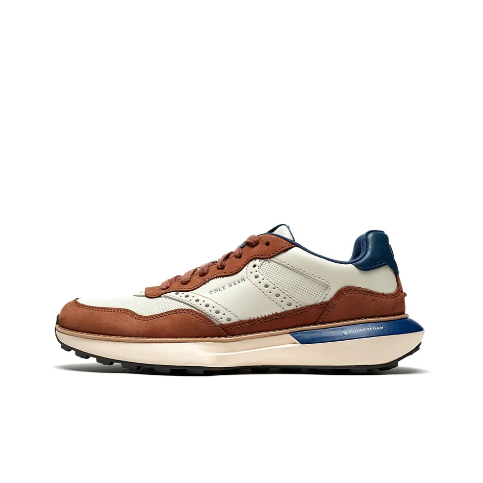 cole para HAAN Low Top Casual Shoes Men's White Brown