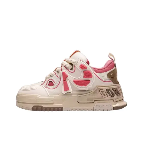GONGJI Кроссовки для скейтбординга Low Top Розовые Унисекс