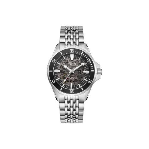 Solvil Et Titus Автоматический Механический Movement Мужские Часы Brave Steel Collection 43 мм Cut Out