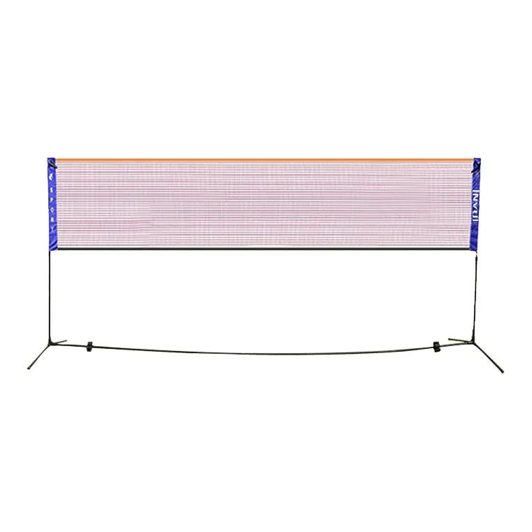 INVUI Foldable And Portable Badminton Nets Frame And Net Posts