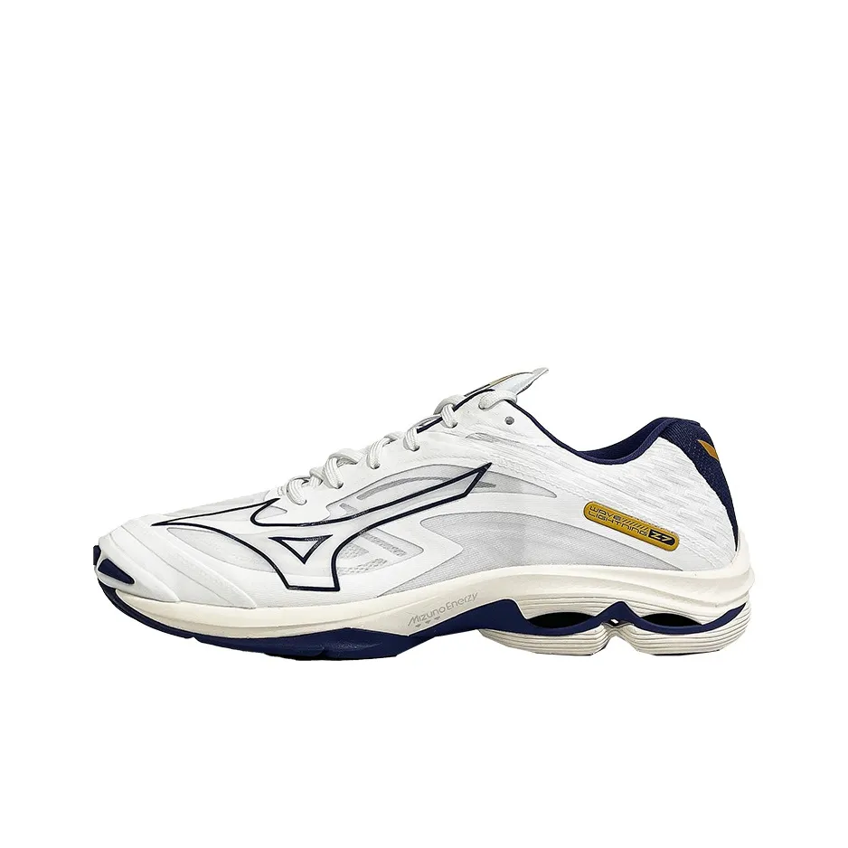 Mizuno Wave Lightning Z7 Low Топ Волейбольные кроссовки Унисекс Белый