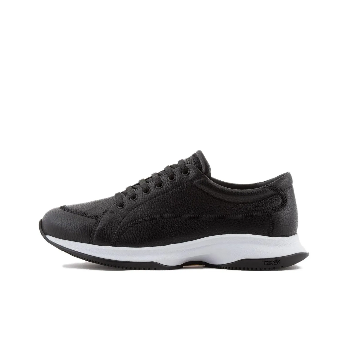 GIORGIO ARMANI Low Top Casual Shoes Men's Black