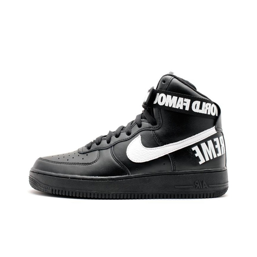 air force 1 mid supreme nba black