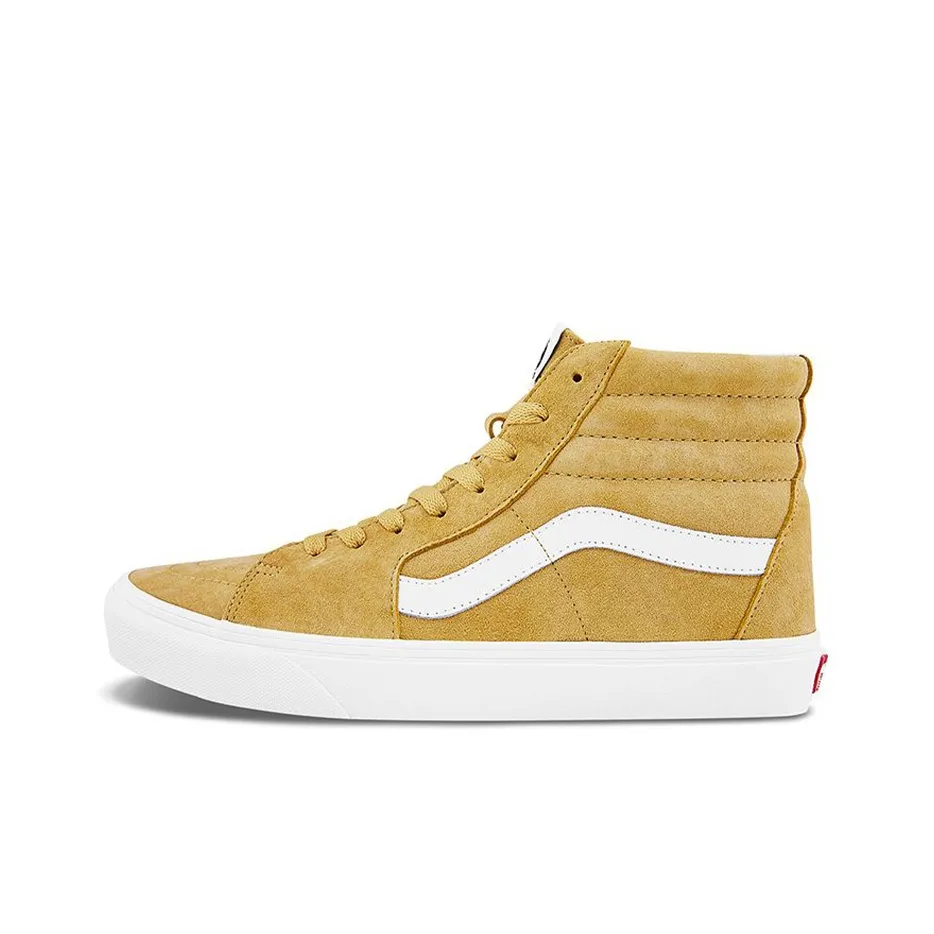 Vans SK8 Hi Brown Yellow Unisex 'Brownyellow White'