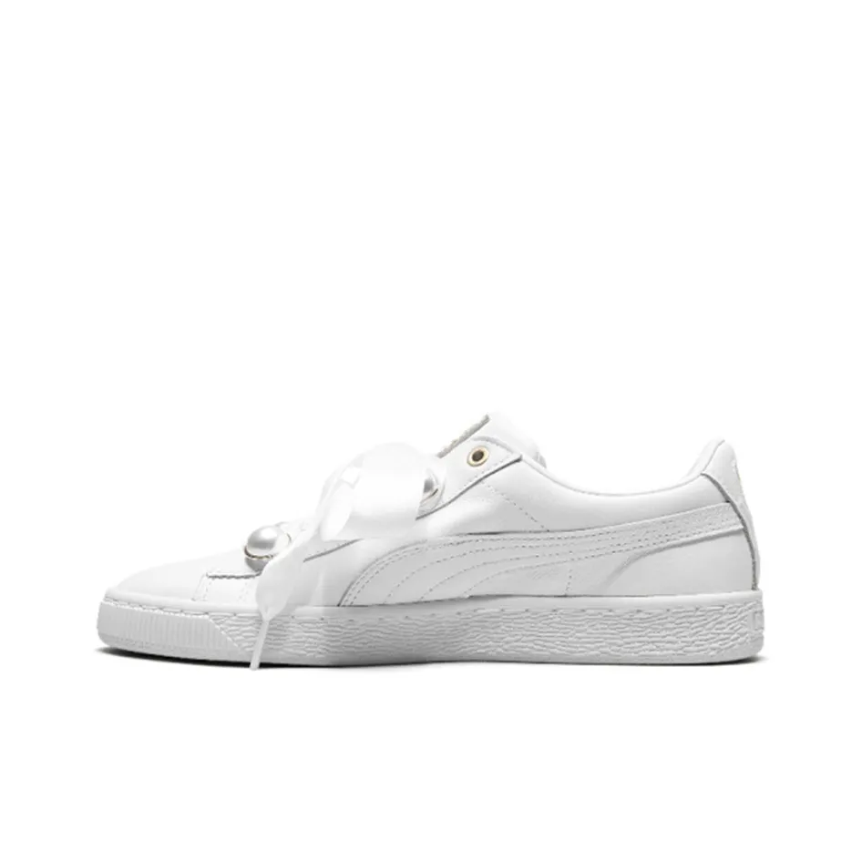 PUMA Suede Platform Bling 'White' Women's