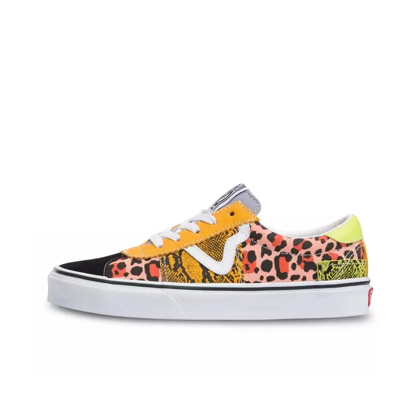 Vans Sports Slip-resistant Abrasion-resistant Low-top Skateboard Shoes Women's Yellow Ванз Спортс Противоскользящие Износостойкие Низкие Кеды для Скейтбординга Женские Желтые