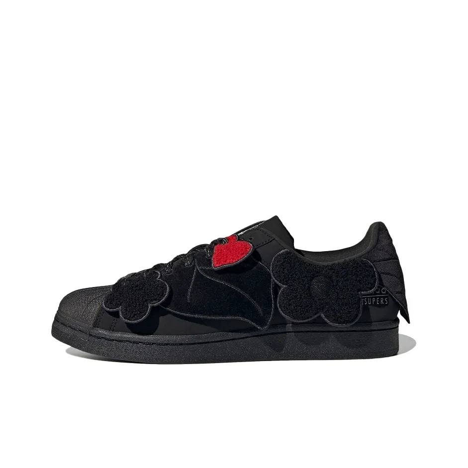 Adidas Melting Sadness X Superstar 'Black Floral Patches'