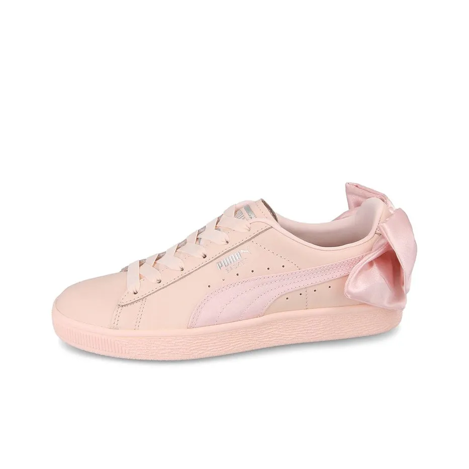 Puma Basket Bow Pearl Pink Women's