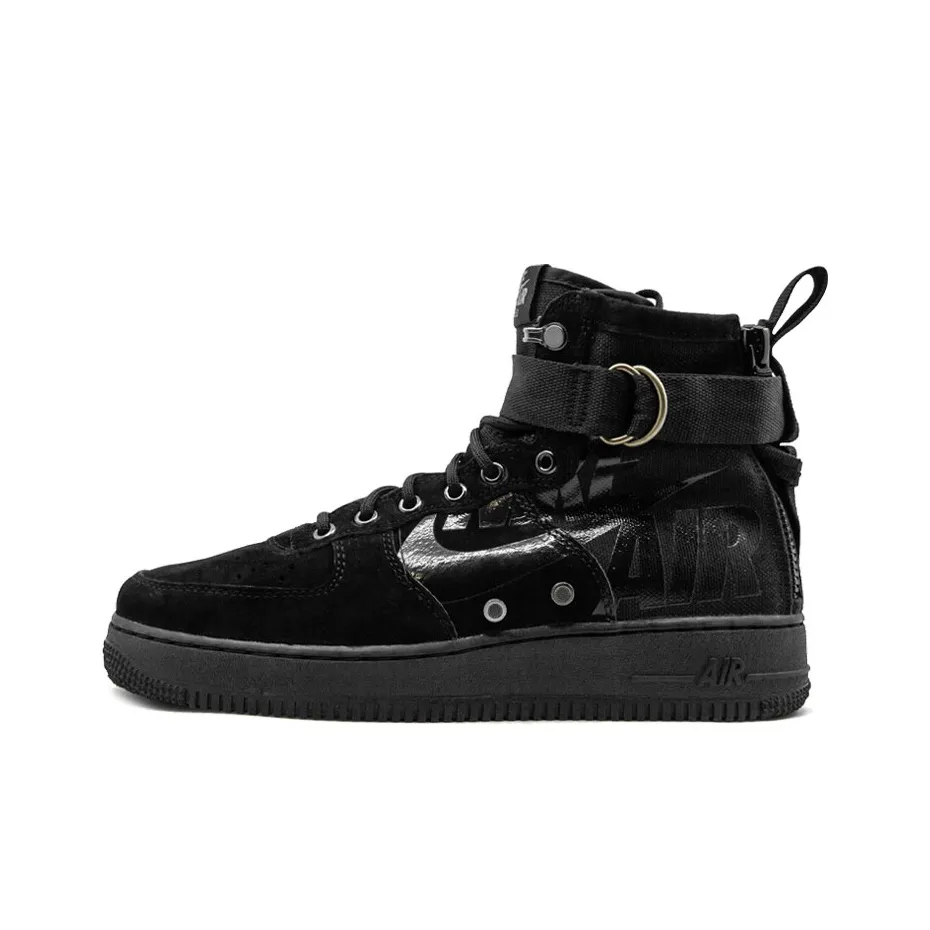 Nike Sf Air Force 1 Mid Black Cool Grey