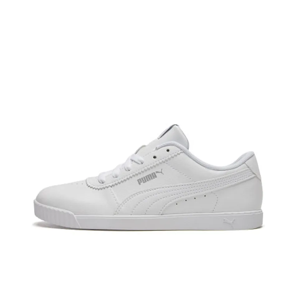 PUMA Тонкий SL Low Топ Скейтборд Кроссовки Женские Чисто белый