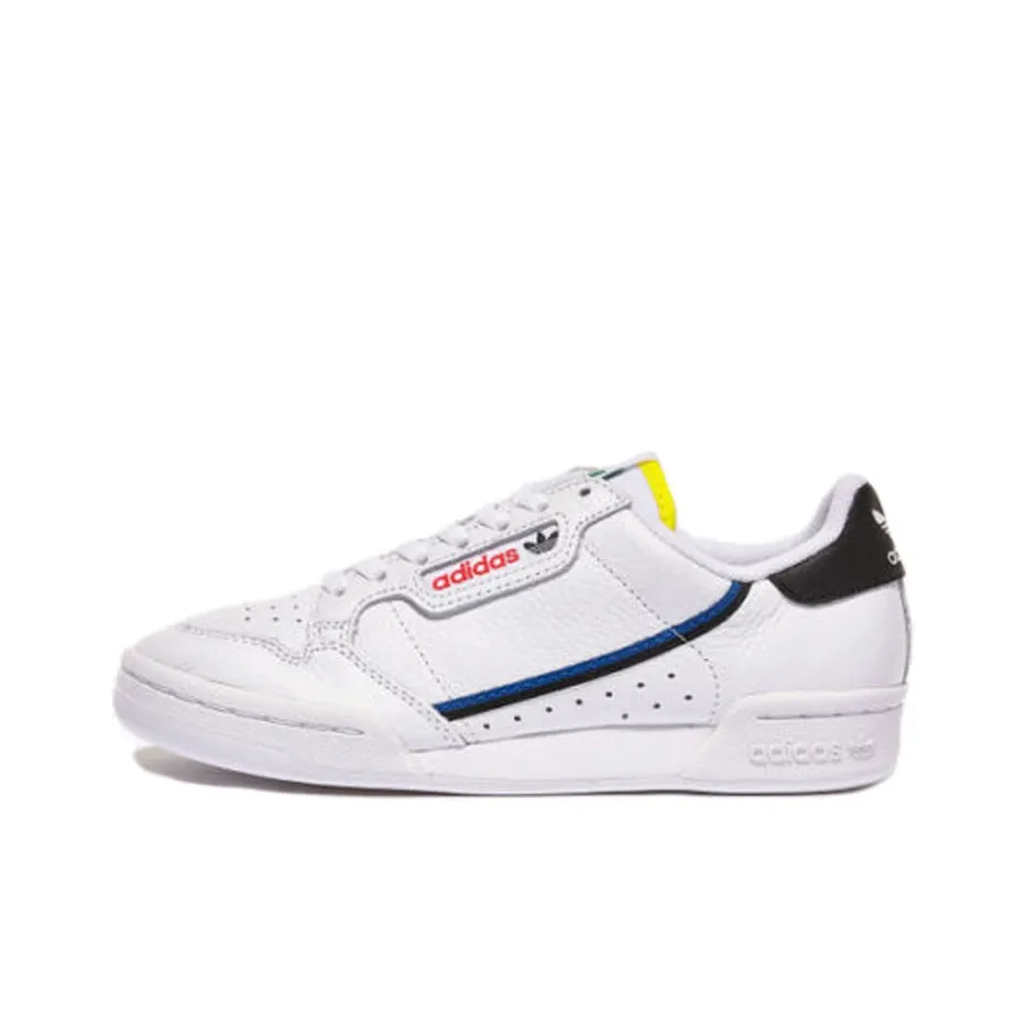 Adidas Originals Continental Slip-Resistant Low Top Скейтборд Кроссовки Унисекс Белый Синий Черный