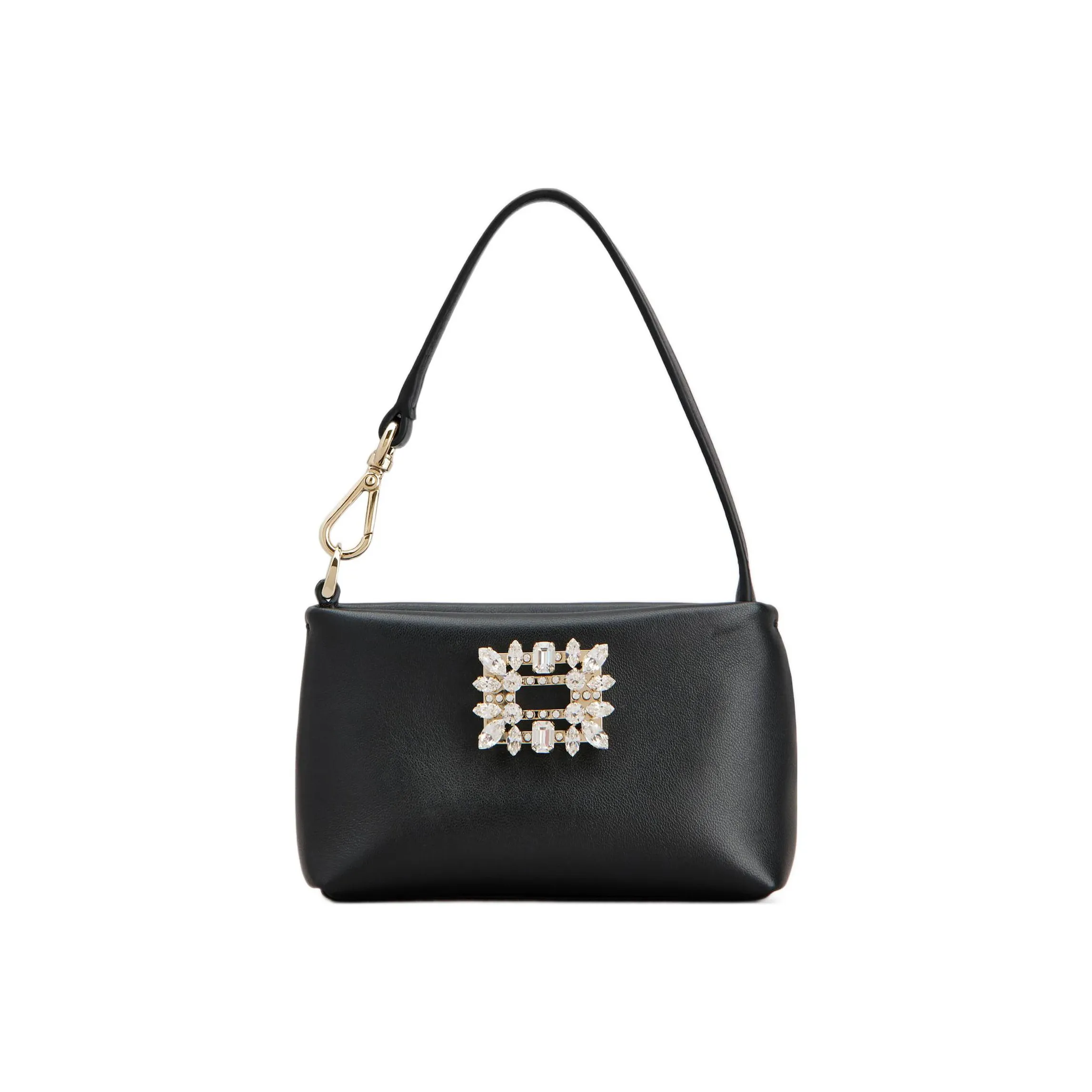 Roger Vivier Rv Nightlily Buckle Embellished Shouder Bag