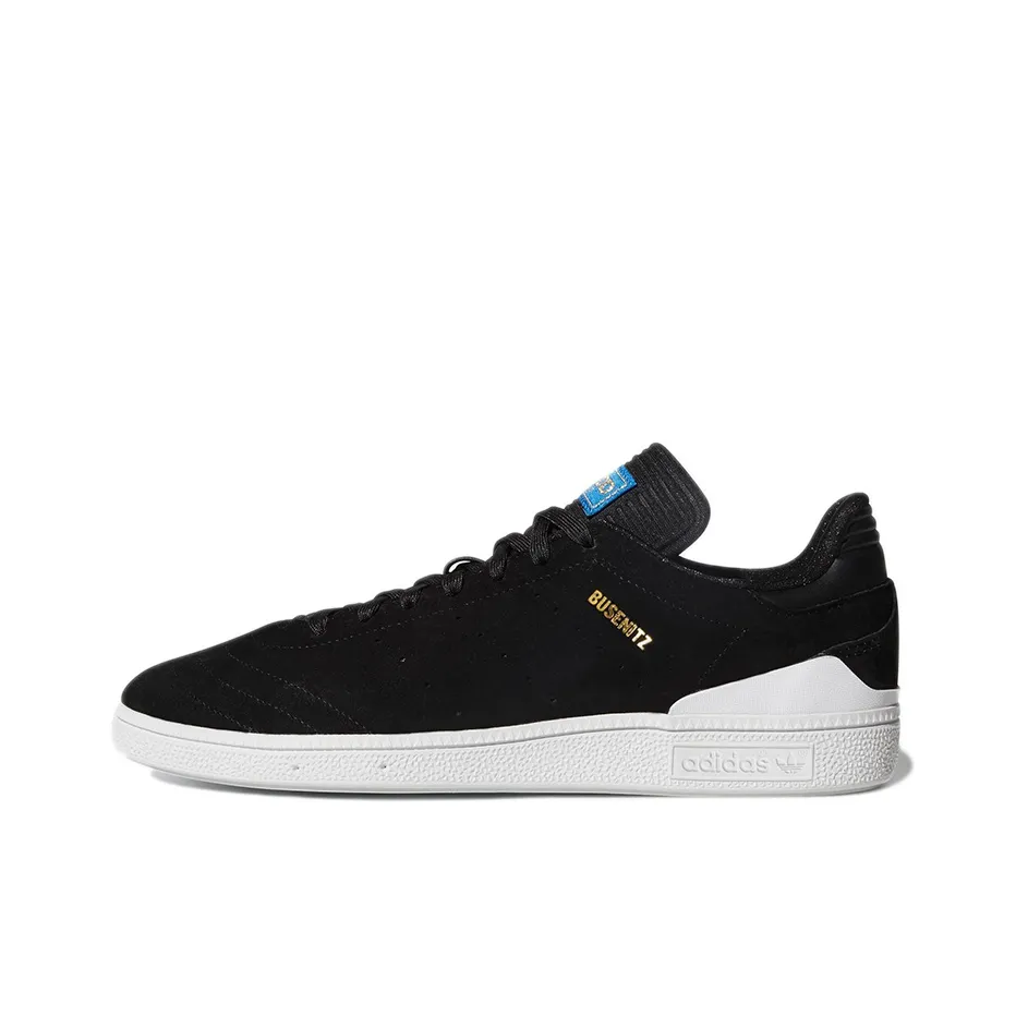 Adidas Originals Busenitz RX Slip-Resistant Lightweight Coated Low-Top Skateboard Shoes Men's Raven