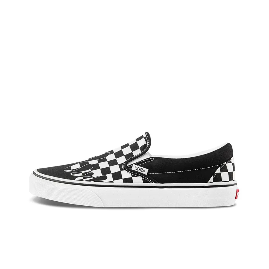 Slip On Classic Vans 'Paint Drip Checkerboard'