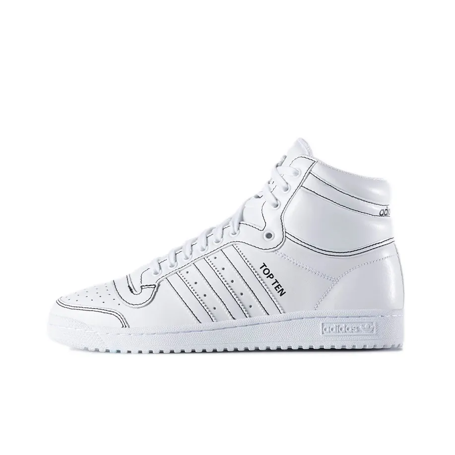 Adidas Top Ten Hi 'Triple White'