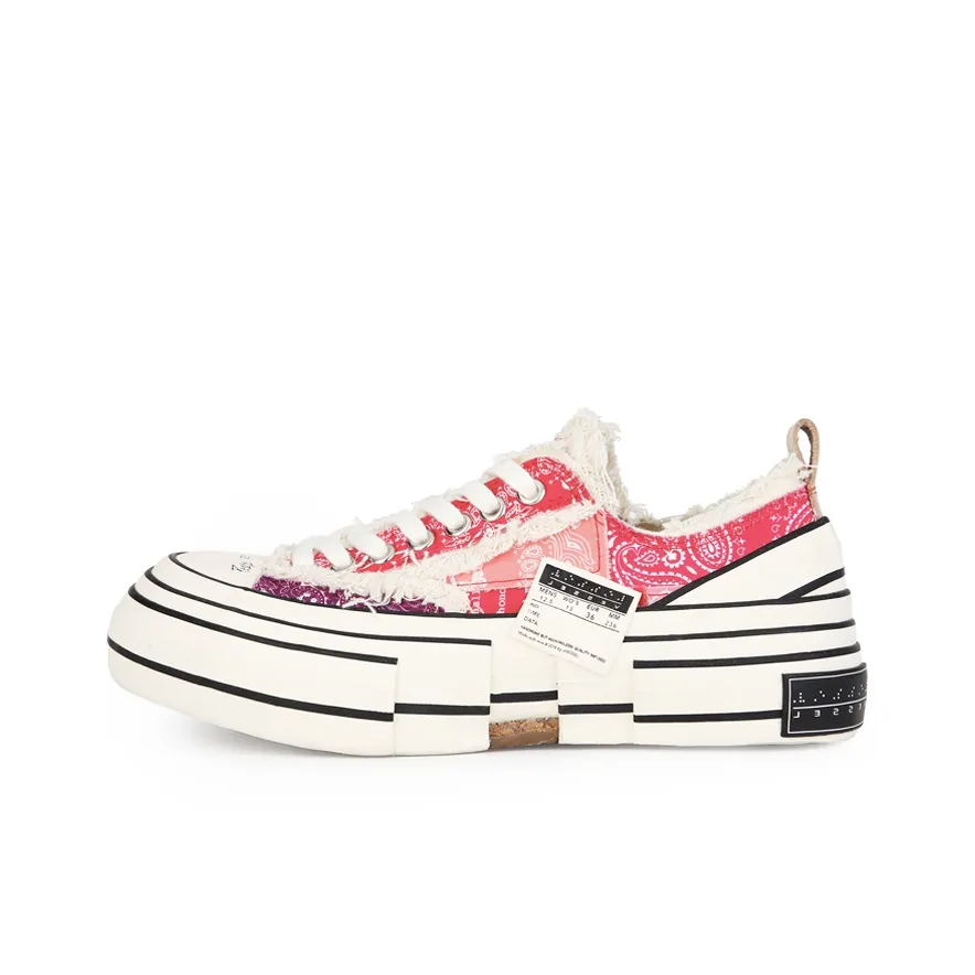 VESSEL г.O.P. VALENTINE Paisleys Low Топ Кеды Унисекс Красный