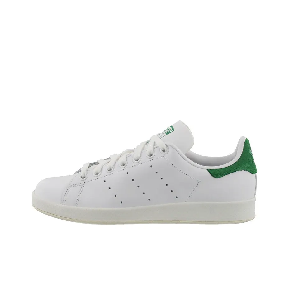 Adidas Originals Stan Smith Устойчивый к истиранию Противоскользящий Легкий Низкий Скейтбординг Кроссовки Женские Белый Зеленый