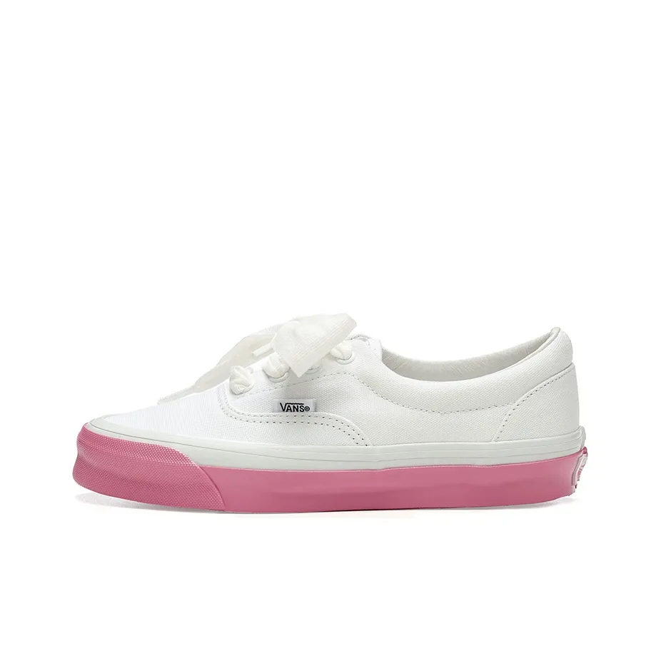 Comme des Garçons Girl x Vans Era Vault OG LX Low Top Скейтборд Кроссовки Женские Розовые Белые