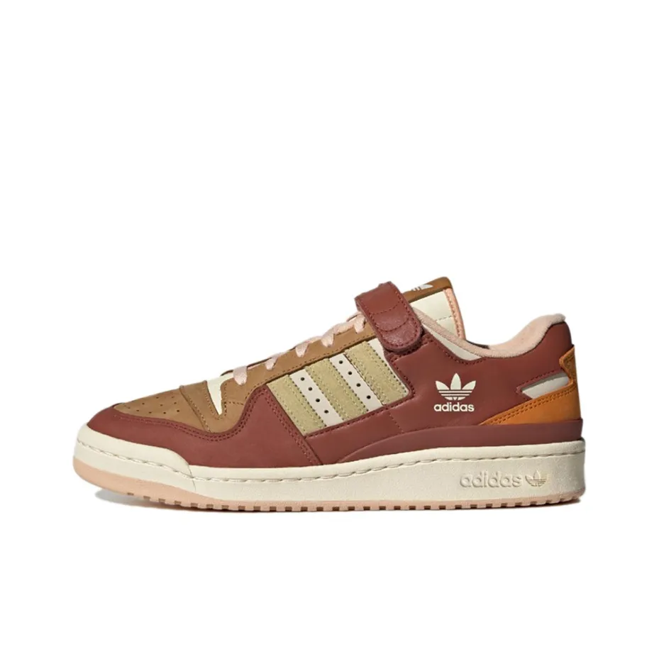 Adidas Originals Unisex Forum 84 Low Great Outdoors Wild Sepia Sneakers Red/Brown